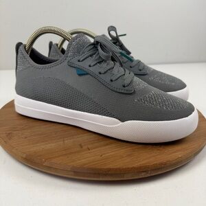 Vessi Charcoal Knit Sneakers with White Sole